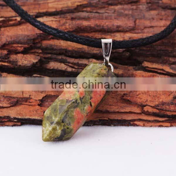 Amazing Cheap Gold plated Chain Necklace Natural Quartz Necklace for Gifts