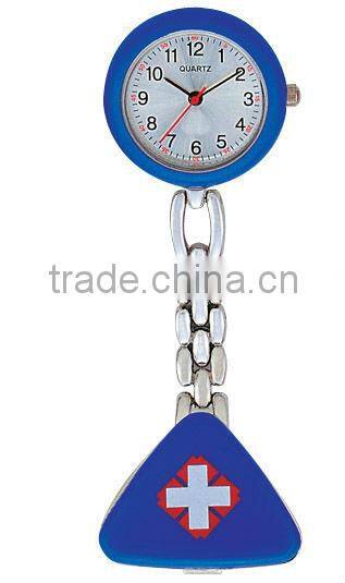 2012 New Thick Triangle Nurse Pocket Quartz Watch