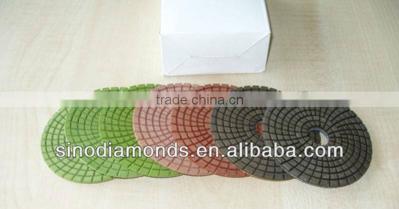 marble diamond polishing pad for wet polishing