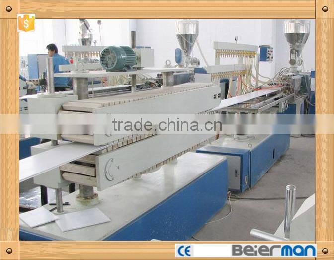 CE/SGS approved 200mm PVC profile extrusion line