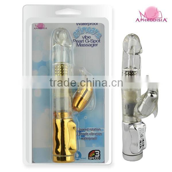 Dolphin vibrator sex products for women vagina vibrator penis Rotating Beads
