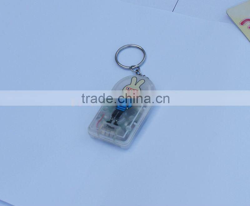 novelty keychain with custom voice and ligths