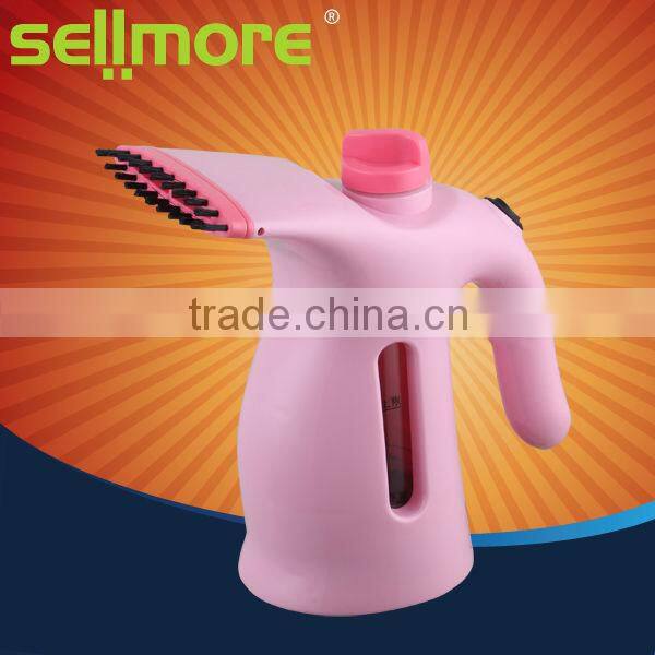 Portable travel handheld electric garment steamer