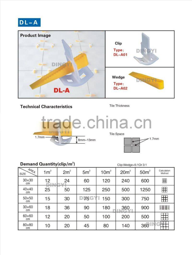 floor tile leveling clip