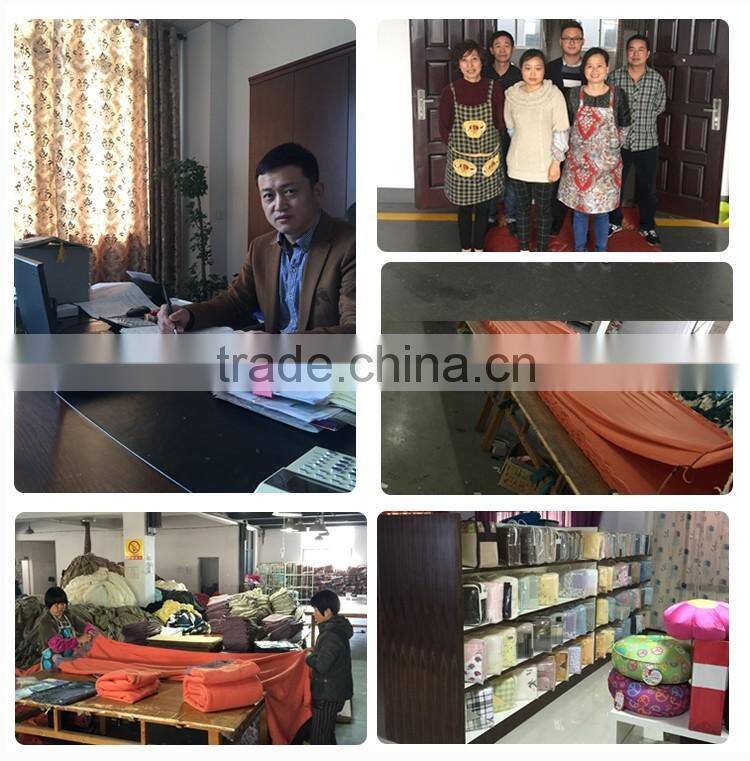 Leave Customized quilted cushion, solid micromink cushion, micromink quilted cushion manufacturer