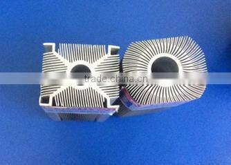 heat sink aluminum extruded profile for industrial