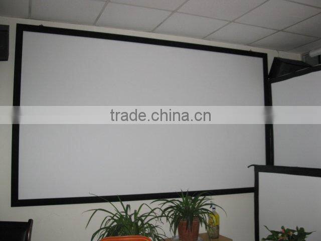 wall mount electronic projector screen