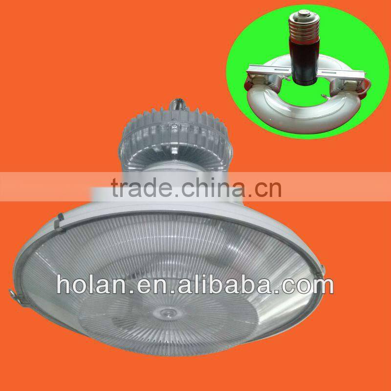 food factory used PC bottom cover 300W induction high bay light