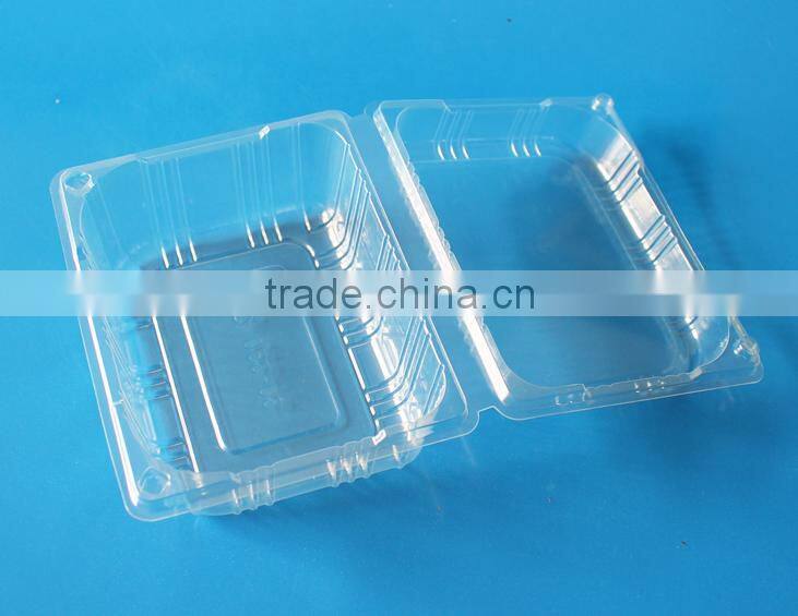 Clear Transparents Clamshell Blister Plastic fruit packaging container 350Gram