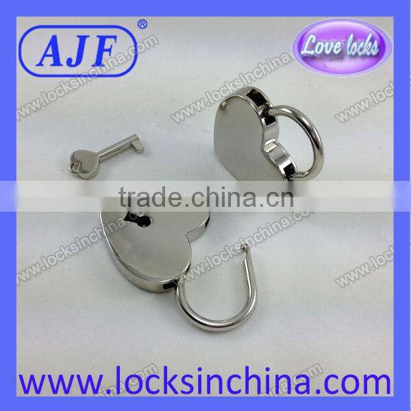 AJF decorative heart padlocks for valentines day promotional items