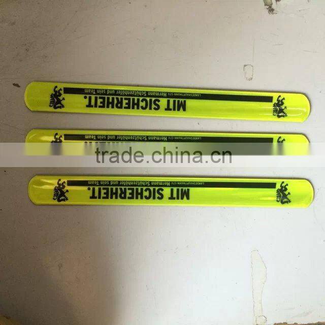 Hot selling reflective slap bracelet