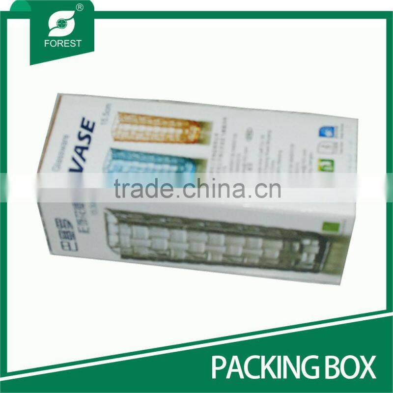 HOT SALE RECTANGLE DUPLEX BOARD CUPS PACKAGING BOXES
