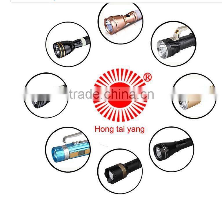 CE & RHOS red mini divinglamp high power zoom flashlight