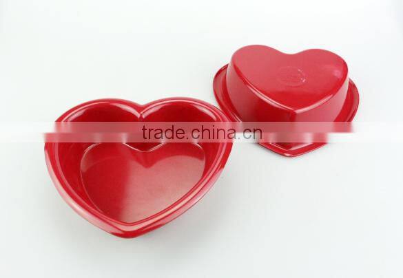 Popular different type melamine love heart sweet tea cup