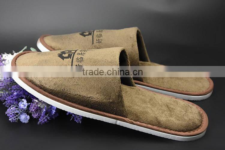 Hot selling custom hotel slippers spa eva slippers hotel