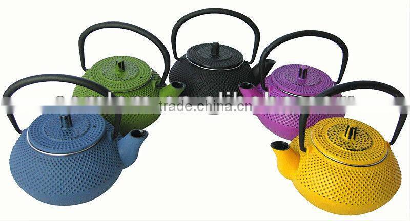 0.8L/32oz Zen Tetsubin cast iron teapot Black