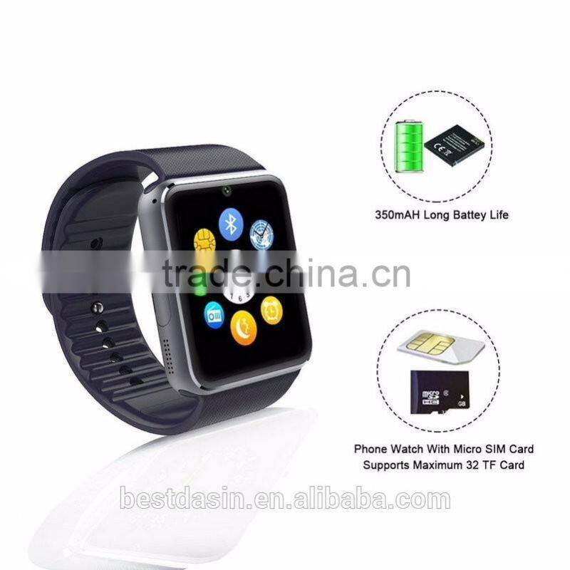 2016 365 model dz09 bluetooth smart watch bluetooth dt08 smart watch MTK2502 Support IOS and Android OS ( Bluetooth 4.0)