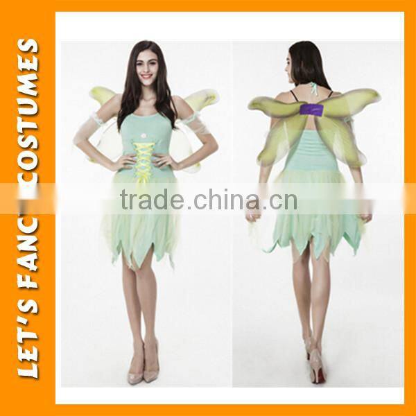 PGWC2576 Fancy party dresses costumes for girls elf butterfly costumes for kids girls with wings fairy elf