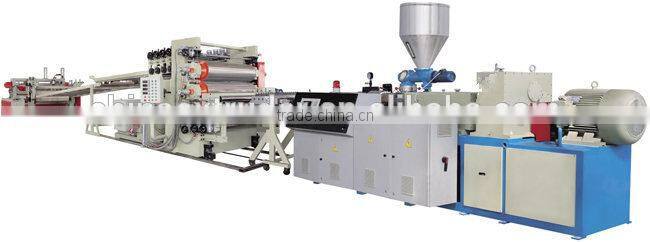 WPC foam board production/extrusion/manufacture machine line