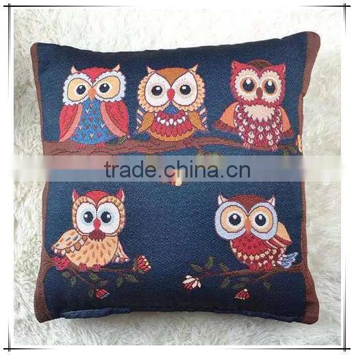 Alibaba china jacquard custom design handmade cushon pillow cover