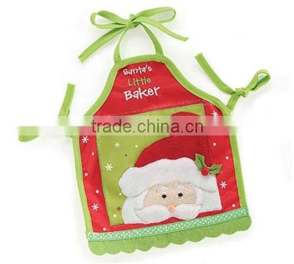 High quality modern hotsell polyester and cotton child adult doll apron set