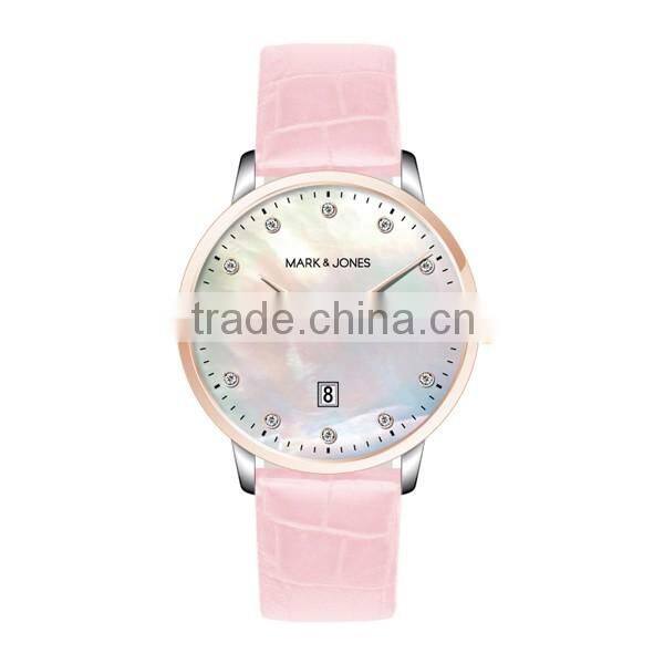 Logo Custom Exchangeable Bands Watch with 14mm Nylon Watch Strap