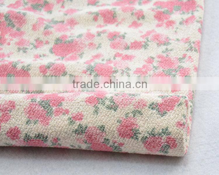 Jiufan Textile Good Design French Terry Fabric Cotton Polyester Fabric with High Qty