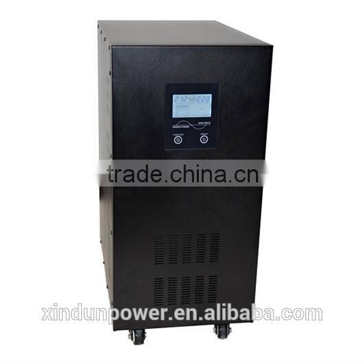 best factory price 10kw new intelligent solar inverter with built-in charge pwm/mppt controller