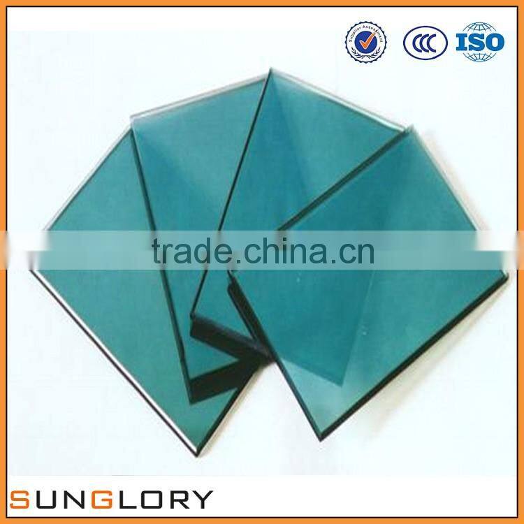 4mm 5mm 6mm 8mm ocean blue reflective glass