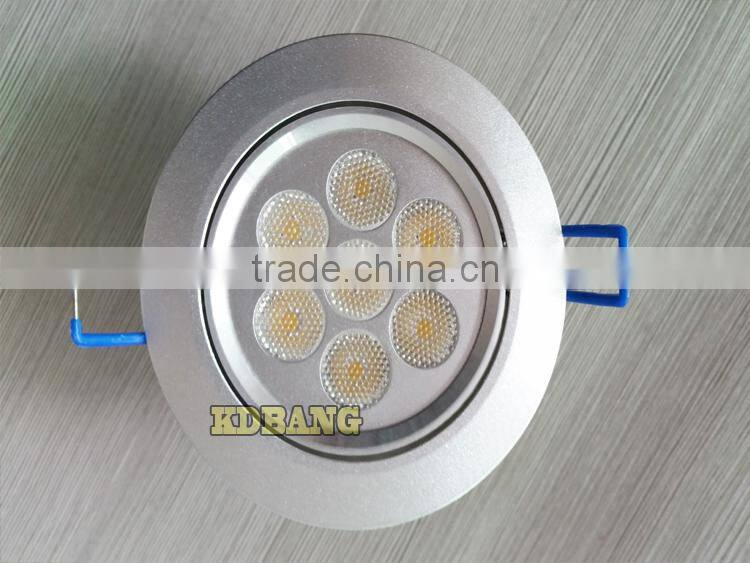 Wholesale anti-glare lens LED 7w Restaurant ceiling light