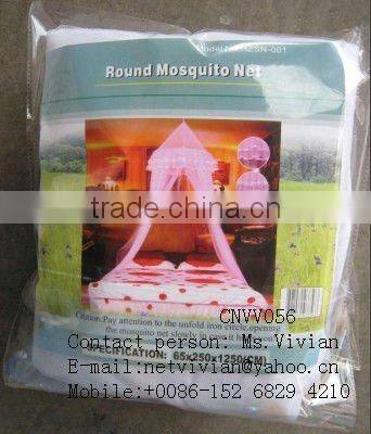 round mosquito nets umbrella bed canopy can be insecticide treated