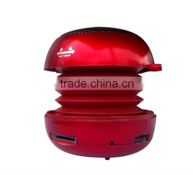 2013 new mini usb portable rechargeable gift speaker