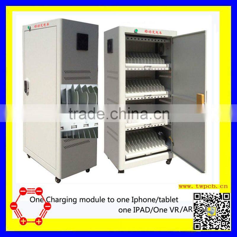 60Pcs Iphone/IPAD Mobile Charging Cart