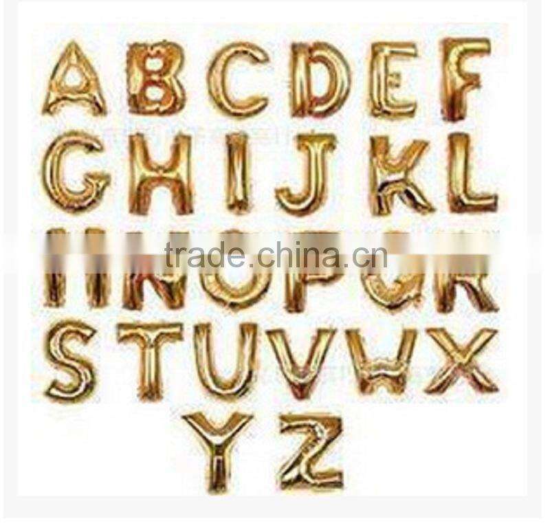 Wholesale silver alphabet balloon letters balloons foil helium balloon,wedding decoration balloon