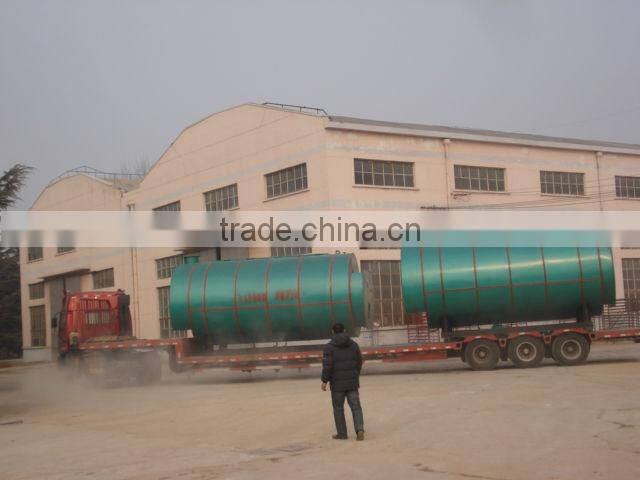Gas fired hot water boiler