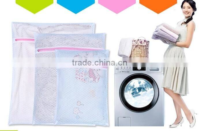 YIWU RODA 100%polyester thicker honeycomb mesh cloth household durable laundry bag