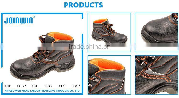 Anti-Puncture Suede Leather toe cap Safety Boots