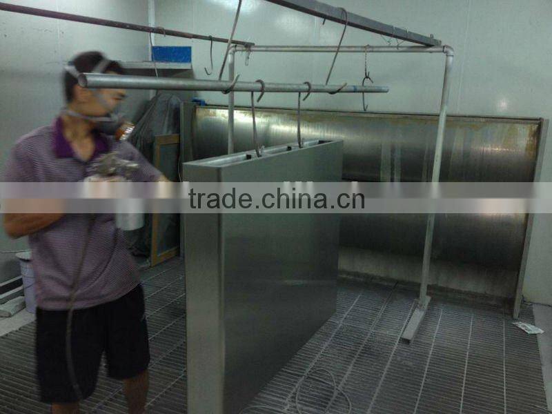 furniture spraying water curtain spray booth(QX3000 CE approvd)