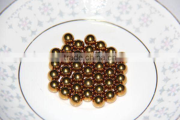 High smooth solid copper ball brass ball for Valves