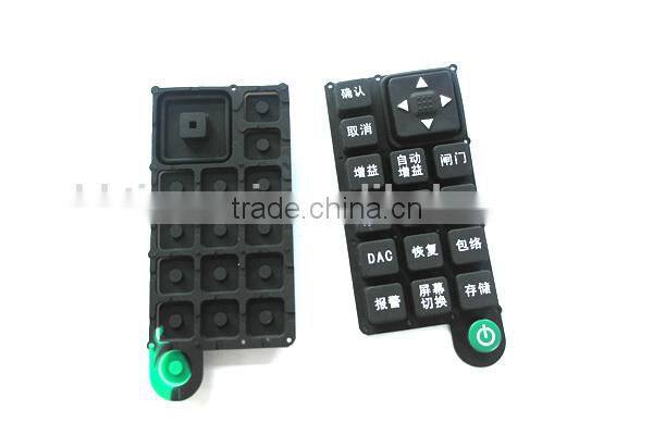 OEM silicone keypad
