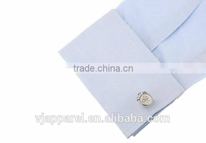 Classic Alarm Clock Cufflinks Watch Movement Cufflinks