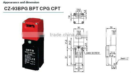 New CZ-93 safety interlock switches