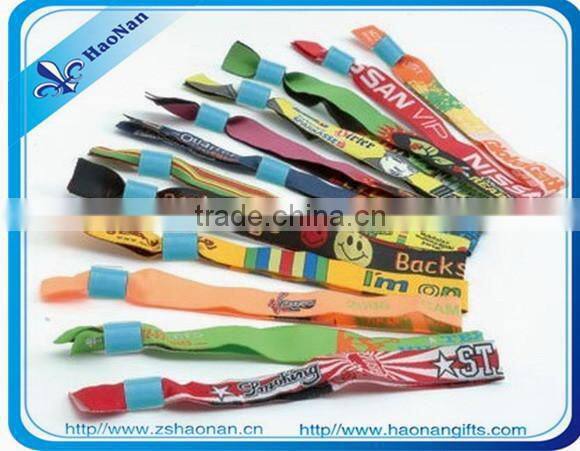 highest level of security woven wristband
