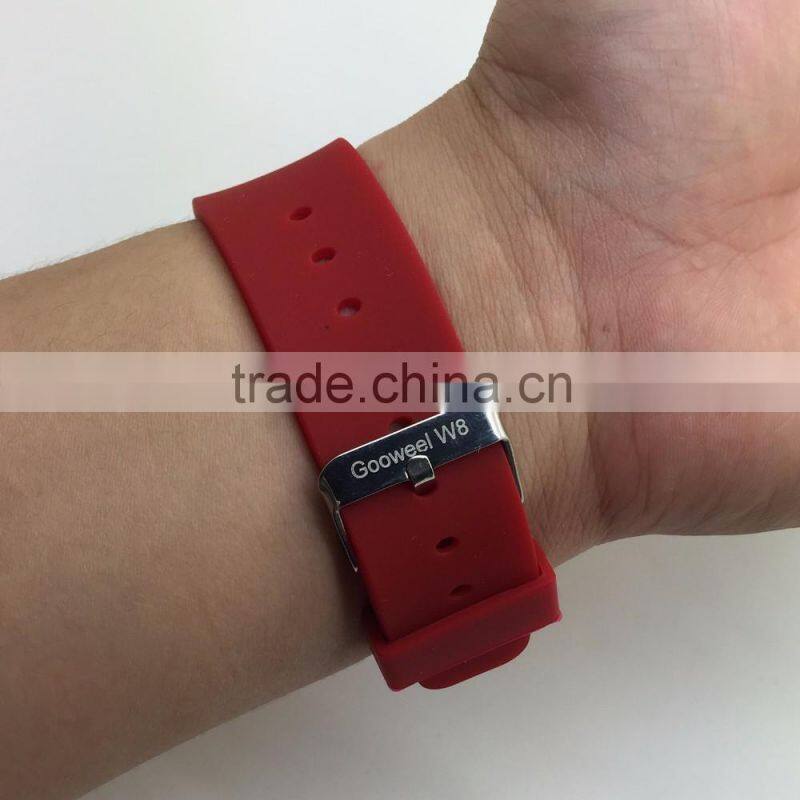 100% Original Gooweel W8 Bluetooth Smart Watch Sport for iPhone 4/4S/5/5S/6/6+ Samsung S4/Note/s6 HTC Android Phone Smartwatch