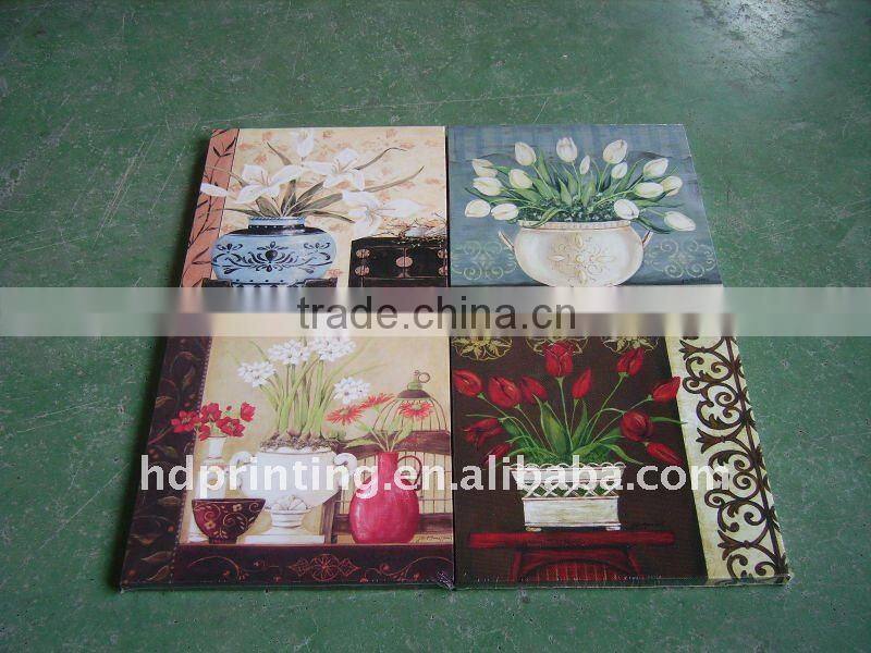 printed paintings on paper