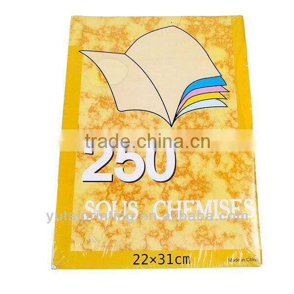 8.8*8.8cm wedding invitations color wax paper