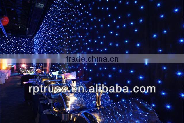 Hot selling wedding pipe drape, portable pipe and drape for wedding