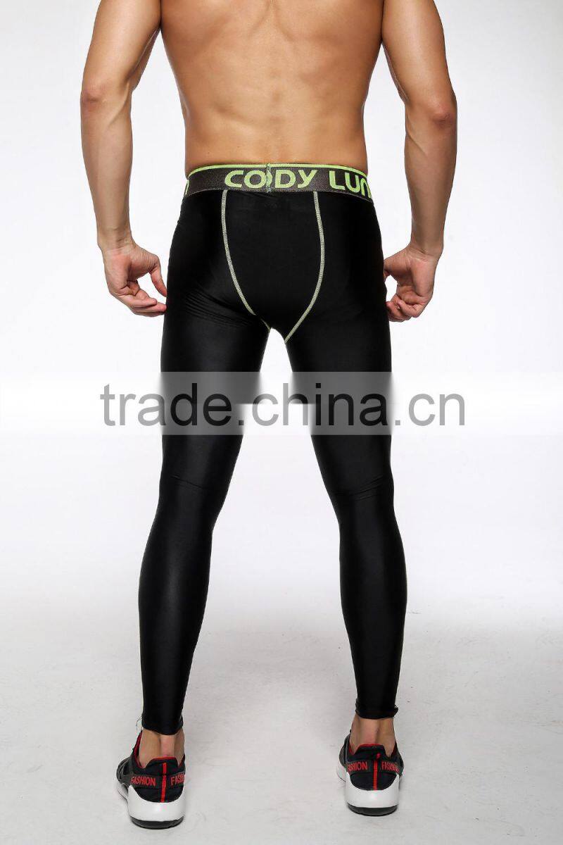 Hot Sale Mens Fitness Leggings Running and Sports Thermal Fitness Leggings Men Sport Basketball Soccer Long Pants Trousers