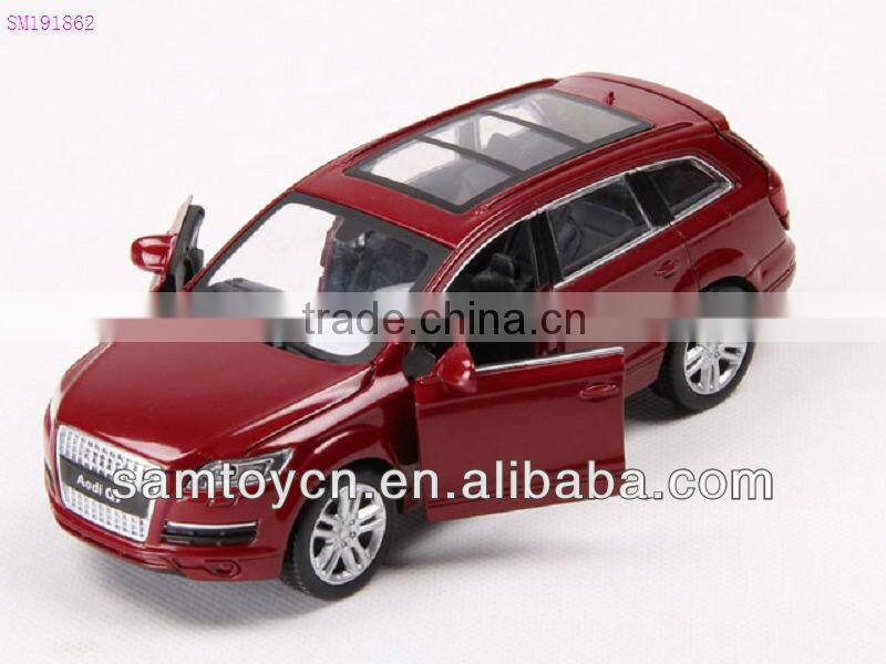 Small metal toy cars with light,music