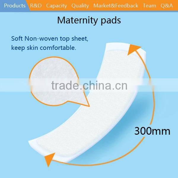 soft maternity pads